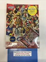 2009 AFL Teamcoach Trading Card Album Folder NEW SEALED Including 1 Packet