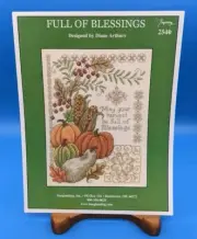 Imaginating FULL OF BLESSINGS counted cross stitch chart #2540