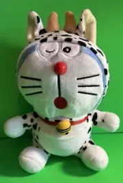 Doraemon Plush 9” With Cow Outfit