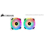 Corsair Light Loop Series, White LL120 RGB, 120mm Dual Light Loop RGB LED PWM Fa