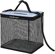 JIEBWCHA Fishing Basket | Portable Floating Fish Basket - Mesh Net Compact Holder for Crabbing Kayak Boat Camping Outdoor Activities