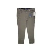 Democracy Womens Size 14 Brown AB Solution Ankle Length Core Essential Jeans