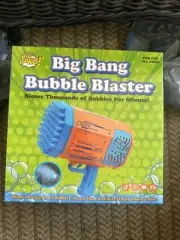 Big Bang Bubble Blaster Blows Thousands Of Bubbles Per Minute 5+ - FREE SHIPPING