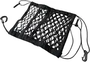 Dog Car Net Barrier - Backseat Mesh Pouch for Automobile,Large Capacity Pet Barrier Backseat Storage Net Bag for RV Truck Sedan