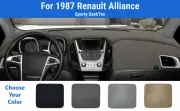 Dashboard Dash Mat Cover for 1987 Renault Alliance (DashTex) (for: Renault)