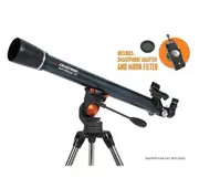 Celestron Astromaster 70AZ Refractor With Phone Adapter & Moon Filter