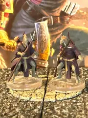 Nagaji Soldier x2 Fearsome Forces D&D Miniature Dungeons Dragons naga folk guard