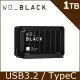 WD BLACK D30 Game Drive 1TB 外接式固態硬碟SSD(WDBATL0010BBK-WESN)