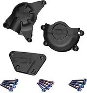 Guard Crash Bar Motorcycles Engine Cover Protection Case Fit for Yamaha R6 2006-2023 Engine Covers Protectors Engine Guard(One Set (3)-B-BL)