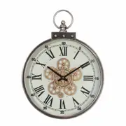 Exilor Moving Cogs Wall Clock