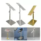 Shoe Display Rack Adjustable Metal Prop Rack Shoe Display