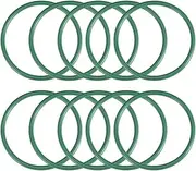 XYWHPGV Fluorine Rubber O-Rings, 46mm OD 39.8mm ID 3.1mm Width FKM Seal Gasket for Vehicle Machinery Plumbing, Green, Pack of 10(928a1 7b03b f6e42 fae86 a4037 98c68