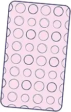 Table Top Ironing Mat,Foldable Ironing Pads,Portable Thermal Insulation Padding,Non-Slip Particles at The Bottom,for Bed, Glass Table and Flat Surface,120x60 CM
