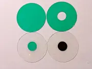 Microscope 32mm Mini-Rheinberg Green Filter Set - Great To Start Or To Evaluate!