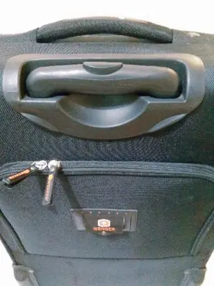 出清特惠 威戈WENGER NOBLR 瑞士軍刀箱包行李箱旅行箱前開式可擴充 24吋拉鍊登機箱 布質輕巧拉桿箱登機箱兩輪