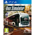 【全新未拆】PS4 模擬巴士21 BUS SIMULATOR 21 中文版【台中恐龍電玩】