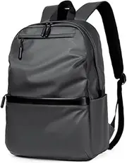 [HAMKVBPR] Men's Backpack Men's Business Travel Backpack Business Backpack Rucksack for Men(Gray)