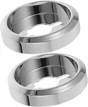 HAKIDZEL 2pcs Stove Knob Base Durable Gas Stove Knob Covers Easy Install Compatible with Various Cooktops Safety for Kitchen Use