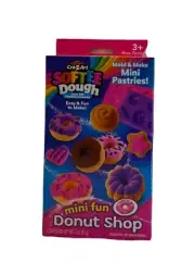 Cra-Z-Art, Softee Dough, Mini Pastries Donut Shop. Mold & Make