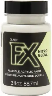 3 Pack FX Glow-In-The-Dark Paint 3oz-Neutral FXGD