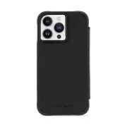 Case-Mate iPhone 14 Pro Max Leather Wallet Folio Magsafe Case CM049302 - Black