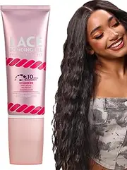 Wig Lace Glue | 100g Waterproof Glue for Wigs,Lace Bonding Gel Strong Adhesion Watermelon Flavor Invisible Hairpiece Adhesive for Women Men, Long-Lasting Hold