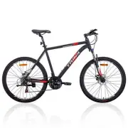 NNEDSZ Trinx MTB Mens Mountain Bike 26 inch Shimano Gear 21-Speed [Colour: Matt