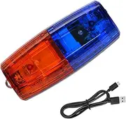 Warning Shoulder Light - USB Rechargeable Shoulder Flashing Light | Waterproof Highly Visible Lights | LED Clip Shoulder Light for Hiking, Camping, Jogging, and Cycling