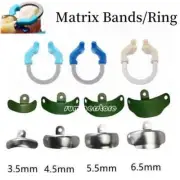 Dental M4 Metal Matrix Bands Teflon Coating Sectional Matrice Ring Fit Garrison