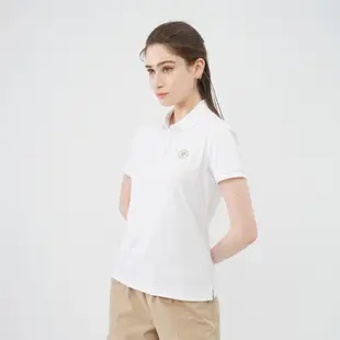 GIORDANO 女裝奢華棉POLO衫 - 25 標誌白