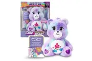Care Bears Care-a-Lot Bear - 40th Anniversary - Purple Plushie for Ages 4+ Stuffed Animal, Super Soft and Cuddly Good for Girls and Boys, Employees, Collectors, Great Valentines Day Gift for Kids