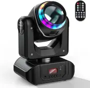 Luz de cabeza móvil LED de 80 W con control remoto giratorio