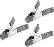 HOUDERCO 3pcs Heavy Duty Spring Clamps with Coating for Crafts Woodworking and Photography Durable Wear Resistant Easy to Carry Tablecloth Balloon Clips
