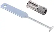 MOTOKU Power Outlet Cigarette Lighter Socket with Removal Tool for Chrysler Dodge Ram Jeep