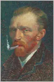 Van Gogh Smoke by Masters Redux Mini Poster - 11.5 x 17.5 inches - Laminated