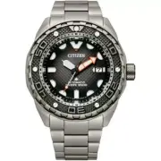 CITIZEN JDM diver high grade automatic watch/ Hardened Titanium . SAPPHIRE.