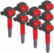 MSD Ignition Coil Blaster Red 8-Pack For 11-16 Ford F-150 / Mustang / E-150 V8 (for: Ford)