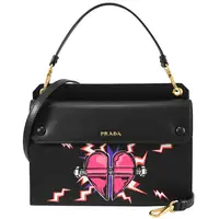 在飛比找PChome24h購物優惠-PRADA 1DH007 MINI BANDOLIERA 迷