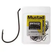 Mustad Penetrator 92604-BN Ultrapoint Hooks Qty 25 8/0