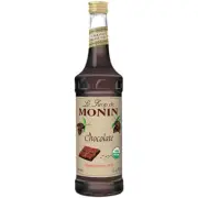Monin Organic Chocolate Flavoring Syrup 750 mL 544SYPAO062B