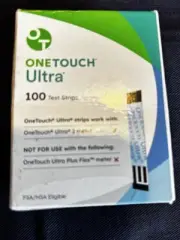 One Touch Ultra Blue Test Strips 100 Count Exp. 5/26