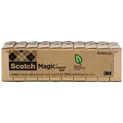 Scotch Magic Greener Tape 19mm x 22.8m 10 Box