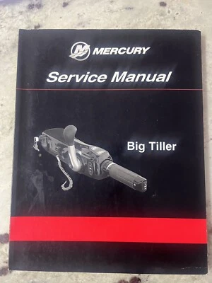 Mercury outboards service manual BIG TILLER NEW