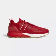 adidas ZX 2K Boost Scarlet Red White Gum Gold GY5806 Men's Running Shoe Size 8.5