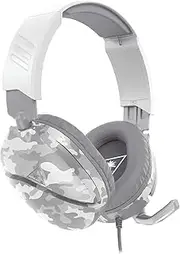 Turtle Beach Recon 70 Multiplatform Gaming Headset for PS5, PS4, Xbox Series X|S, Xbox One, PC & Mobile w/ 3.5mm Wired Connection - Flip-to-Mute Mic, 40mm Speakers, Lightweight Design - Arctic Camo