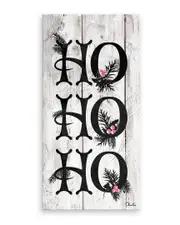 Ready2HangArt Ho Ho Ho Canvas Wall Art by Olivia Rose