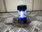 Super Bright Portable LED Blue Lantern Adjustable Light Lamp, Camping, Fishing