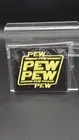 Star Wars Pew Pew Blaster Sound Machine Embroidered Iron On Patch for Clothing