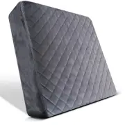 Chair Seat Cushion - 18x18x3 Inches Memory Foam Large Square Thick Non-Slip P...