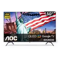 在飛比找松果購物優惠-AOC美國【50U8030】50吋4K聯網電視(無安裝) (